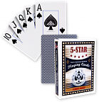 Карты Игральные 5-Star Blue