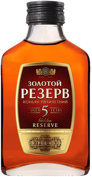 Изображение товара Коньяк Пятилетний Золотой Резерв от завода Бастион