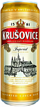 Светлое пиво Krusovice Royal в банке
