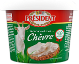 Сыр мягкий President Chevre творожный из козьего молока 65%