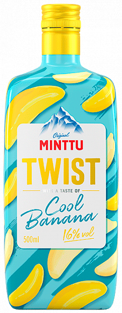 Ликер Minttu Twist Cool Banana 0.5 л