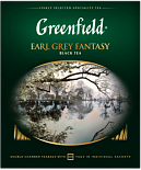 Чай черный Greenfield Earl Grey Fantasy 100 пакетиков