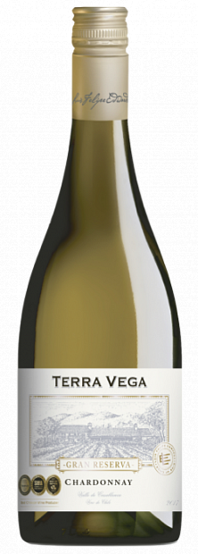 Вино Chardonnay Terra Vega Gran Reserva 0.75 л