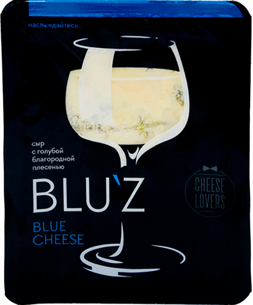 Сыр Bluz с голубой благородной плесенью 60%