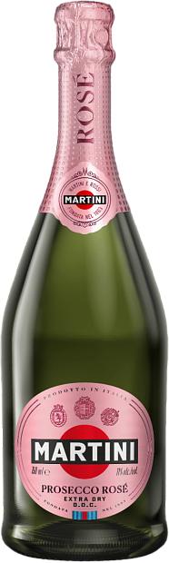 Изображение товара Игристое вино Martini Prosecco Rose 0.75 л итальянское сухое