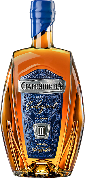 Изображение товара Коньяк Старейшина 3 летней выдержки 0.5 л Россия