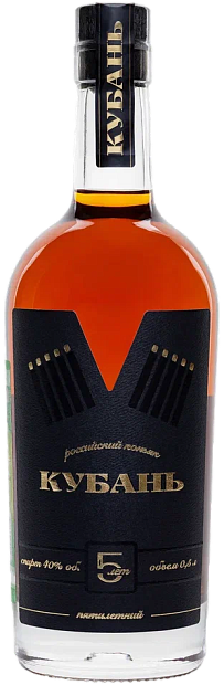 Изображение товара Коньяк Российский пятилетний Кубань 0.5 л 40 %