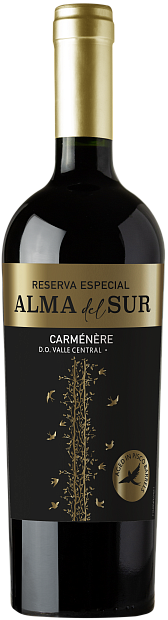 Изображение товара Alma del Sur Reserva Especial Carmenere — элегантное чилийское красное