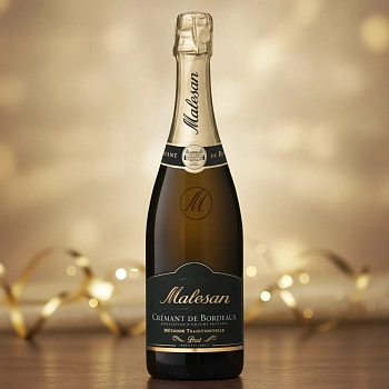 Игристое вино Malesan Cremant de Bordeaux Brut 0.75 л