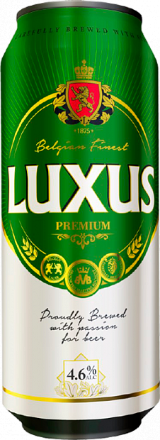Светлое пиво Luxus Premium 0.5 л