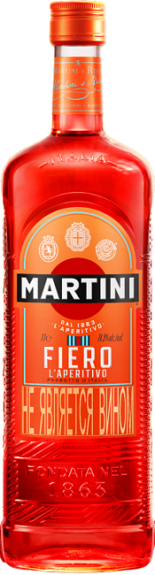 Вермут Martini Fiero 1 л красный сладкий