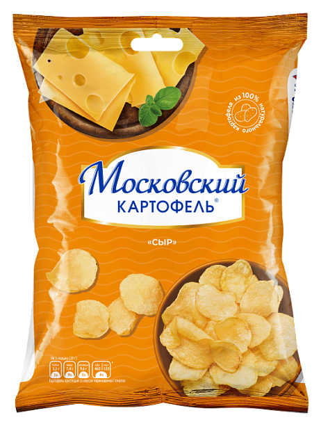 Изображение товара Хрустящий картофель Московский со вкусом сыра