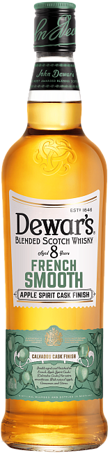 Изображение товара Шотландский виски Dewar's French Smooth 8 года выдержки, мягкий и ароматный Изображение товара Шотландский виски Dewar's French Smooth 8 года выдержки, мягкий и ароматный