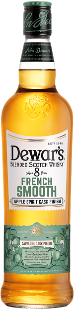 Изображение товара Виски Dewar's French Smooth 8yo 0.7 л с французской выдержкой