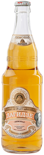 Изображение товара Лимонад ТМ Лагидзе Крем-Сода в стекле