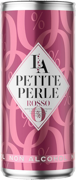Изображение товара Безалкогольное игристое вино La Petite Perle Rosso
