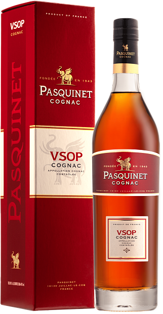 Изображение товара Коньяк Pasquinet VSOP 0.5 л 40% выдержка 4 года французский дуб