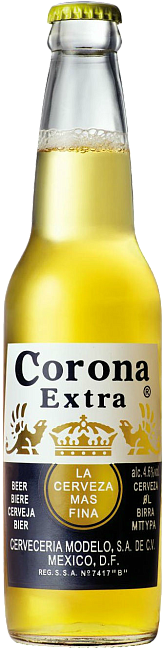 Изображение товара Corona Extra светлое пиво 0.355 л мексика фильтрованное 4.5 %