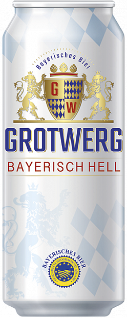 Светлое пиво Grotwerg Bayerisch Hell 0.5 л