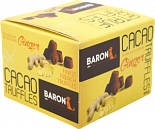 Трюфель BARON французский со вкусом имбиря, 100г