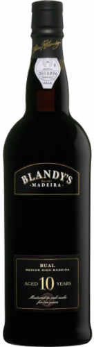 Вино Madeira Blandy's Bual Medium Rich 10 Years Old White Semi-Sweet