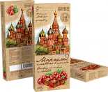 «Клюквенный мармелад «Храм Василия Блаженного» в тёмном шоколаде»
