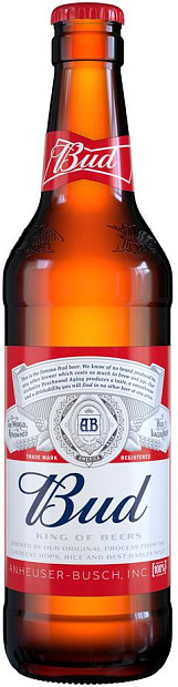 Светлое пиво Bud 0.44 л