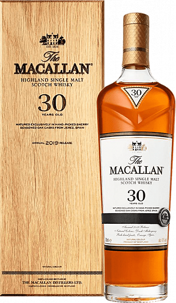 Виски The Macallan Sherry Oak 30 Years Old 0.7 л