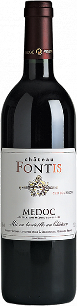 Вино Medoc АОС Chateau Fontis Cru Bourgeois Red Dry 0.75 л