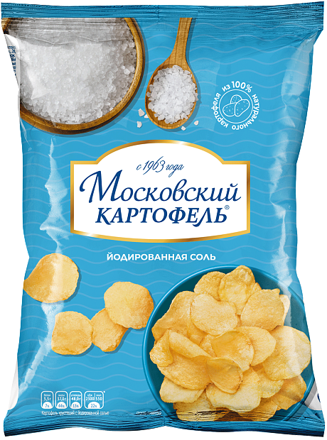Московский Картофель с йодированной солью
