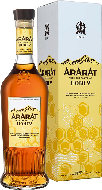 Изображение товара Коньяк Арарат со вкусом меда 0.5 л 30%