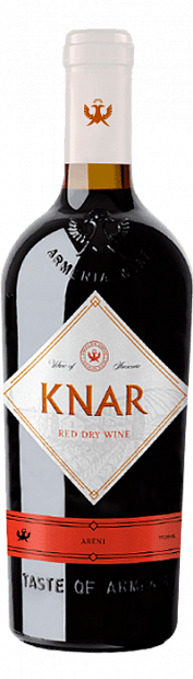 Вино Knar Red Dry Wine 0.75 л