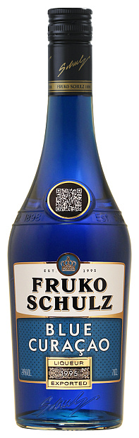 Ликер Фруко Шульц Блю Кюрасао  л