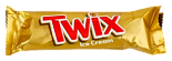 Мороженое Twix с печеньем и карамелью в глазури, Франция