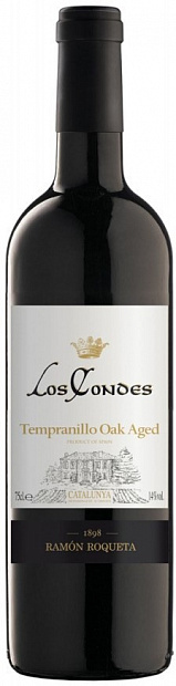 Вино Los Condes Tempranillo Oak Aged Catalunya DO 0.75 л