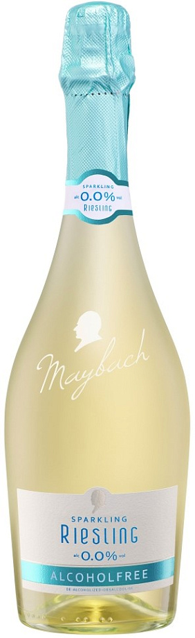 Изображение товара Безалкогольное игристое вино Maybach Riesling Sparkling White Изображение товара Безалкогольное игристое вино Maybach Riesling Sparkling White