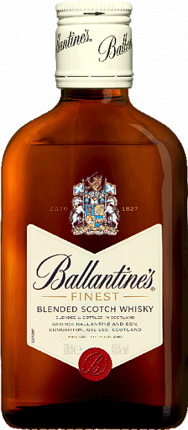 Виски Ballantine`s Finest 0.2 л