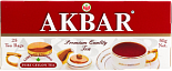 Чай Акбар черный байховый цейлонский 25 пакетиков