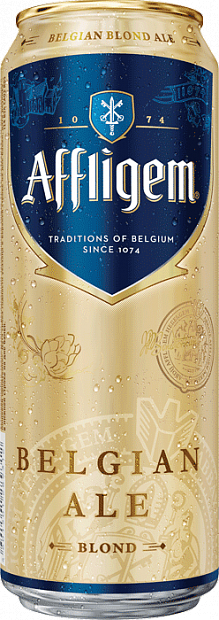 Светлое пиво Affligem Blonde 0.45 л