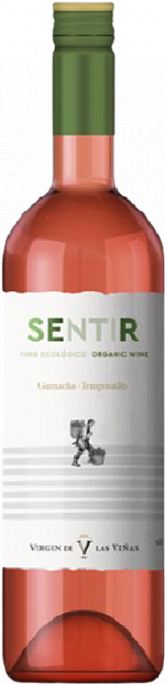 Вино Sentir Ecologico Organic 0.75 л сухое розовое