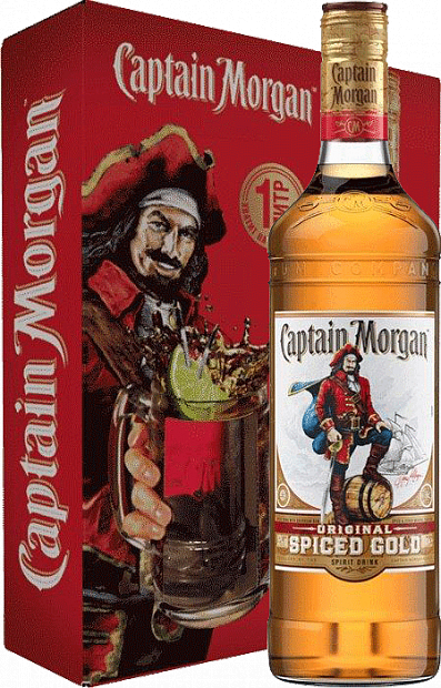 Ром "Captain Morgan" Spiced Gold 1 л