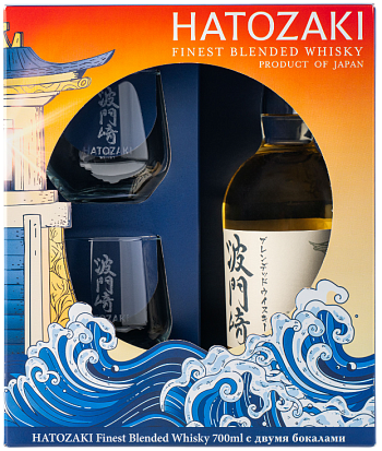Изображение товара Виски Hatozaki Japanese blended whisky 0.7 л 40% особый вкус и аромат