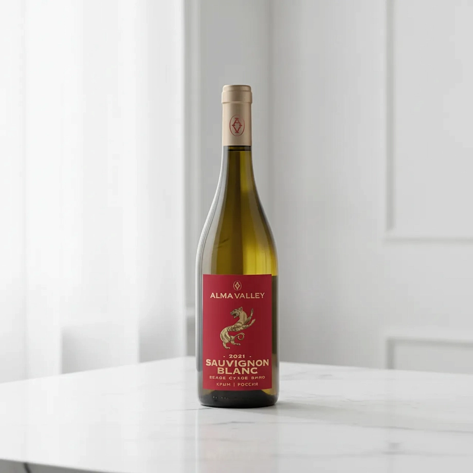 Вино Alma Valley Sauvignon Blanc 0.75 л