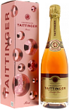 Шампанское Taittinger, Brut Prestige Rose, в подарочной упаковке