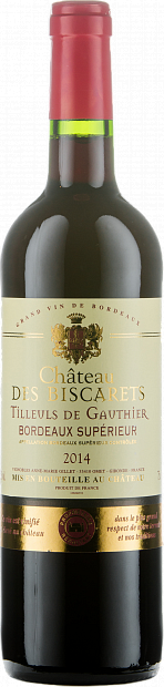 Вино Chateau des Biscarets Tilleuls de Gauthier красное сухое 0.75 л