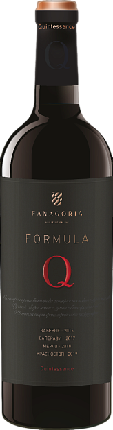 Изображение товара Вино Фанагория Формула Q — насыщенное российское красное выдержанное
