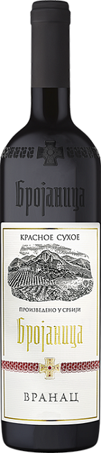 Изображение товара Вино Brojanica Вранац Сербия 0.75 л 11% Красное Изображение товара Вино Brojanica Вранац Сербия 0.75 л 11% Красное