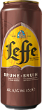 Тёмное пиво Leffe Brune