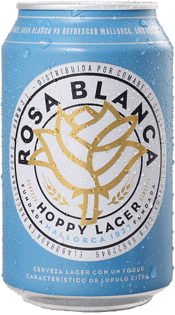 Светлое пиво Rosa Blanca 0.33 л