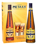 Бренди Metaxa 5* with glass and shot